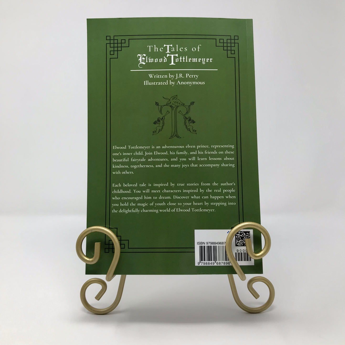 The Tales of Elwood Tottlemeyer by J.R. Perry | Author Signed, Gift-Wrapped Paperback Children's Illustrated Storybook